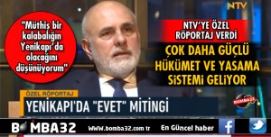 MİLLETVEKİLİ BİLGİÇ NTV'YE ÖZEL RÖPORTAJ VERDİ