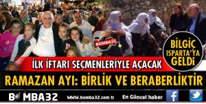 MİLLETVEKİLİ BİLGİÇ RAMAZAN AYININ İLK İFTARINI SEÇMENLERİYLE AÇACAK