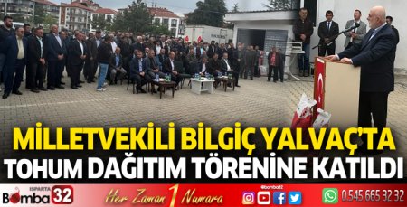 Milletvekili Bilgiç Togum Dağıtım Törenine katıldı