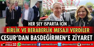 MİLLETVEKİLİ CESUR BAŞDEĞİRMEN’İ ZİYARET ETTİ