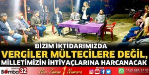 Milletvekili Cesur köy ziyaretlerinde