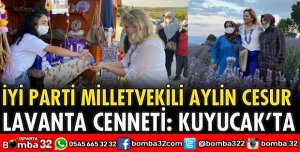 MİLLETVEKİLİ CESUR LAVANTA DİYARINDA 