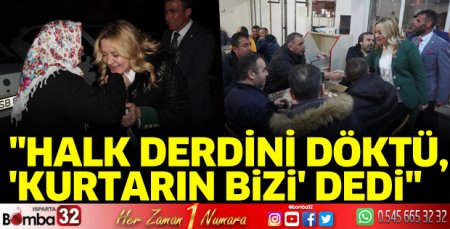 Milletvekili Cesur yağmur çamur demedi, vatandaşa koştu
