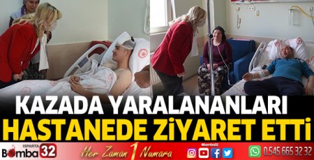 Milletvekili Cesur’dan yaralı vatandaşlara ziyaret