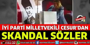 MİLLETVEKİLİ CESUR'UN SÖZLERİ TEPKİ ÇEKTİ