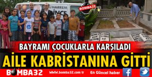 MİLLETVEKİLİ CEYHAN BAYRAMI ÇOCUKLARLA KARŞILADI