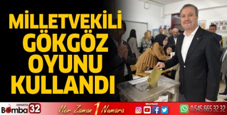 Milletvekili Gökgöz oyunu kullandı