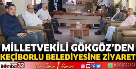 Milletvekili Gökgöz’den Başkan Parlak’a ziyaret
