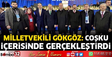 Milletvekili Gökgöz’den kongre mesajı
