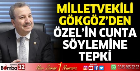 Milletvekili Gökgöz’den Özel’in cunta söylemine tepki