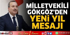 Milletvekili Gökgöz’den yeni yıl mesajı