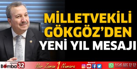 Milletvekili Gökgöz’den yeni yıl mesajı