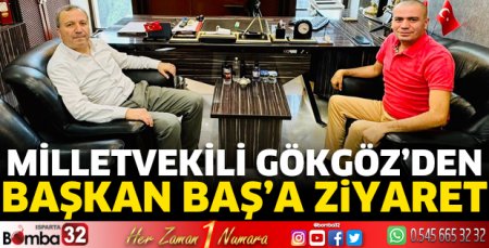 Milletvekili Gökgöz'den Başkan Baş'a ziyaret