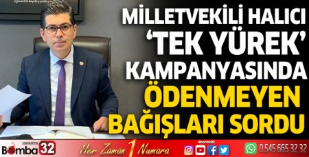 Milletvekili Halıcı, Bakan Şimşek'e sordu