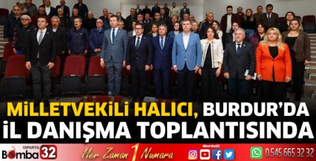Milletvekili Halıcı, İl Danışma Kurulu Toplantısına katıldı 