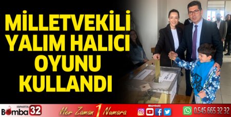 Milletvekili Halıcı oyunu kullandı