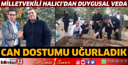 Milletvekili Halıcı’dan duygusal veda