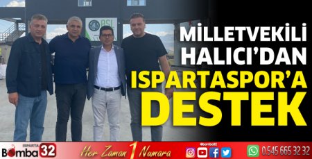 Milletvekili Halıcı’dan Isparta 32 Spor’a destek