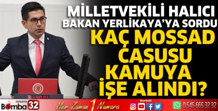 Milletvekili Halıcı'dan Bakan Yerlikaya'ya soru önergesi