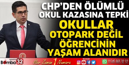 Milletvekili Halıcı'dan ölümlü okul kazasına tepki