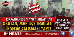 MİLLETVEKİLİ  NURİ OKUTAN ÇALIŞMALARINA KEÇİBORLU'DA DEVAM ETTİ