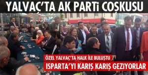 MİLLETVEKİLİ ÖZEL YALVAÇ'TA