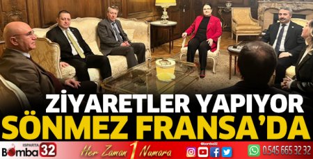 Milletvekili Sönmez Fransa'da