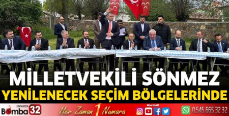 Milletvekili Sönmez, yenilenecek seçim bölgelerinde