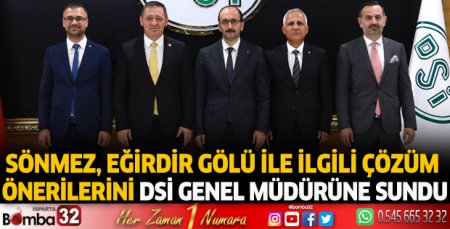 Milletvekili Sönmez'den DSİ'ye ziyaret