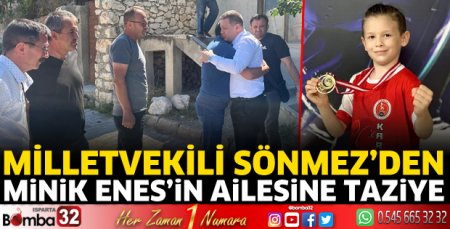 Milletvekili Sönmez'den Gündaşlı ailesine taziye ziyareti