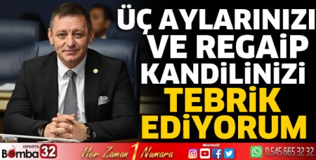 Milletvekili Sönmez'in Regaip Kandili mesajı