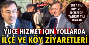 MİLLETVEKİLİ YÜCE İLÇE VE KÖYLERİ GEZİYOR