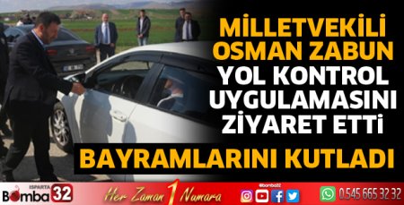 Milletvekili Zabun bayramlarını kutladı 