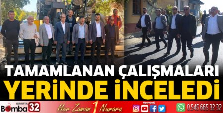 Milletvekili Zabun, çalışmaları yerinde inceledi