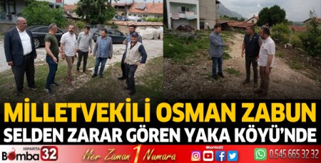 Milletvekili Zabun Yaka Köyü'ne gitti