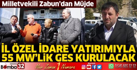 Milletvekili Zabun’dan müjde
