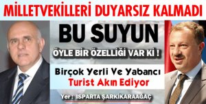 MİLLETVEKİLLERİ DUYARSIZ KALMADI