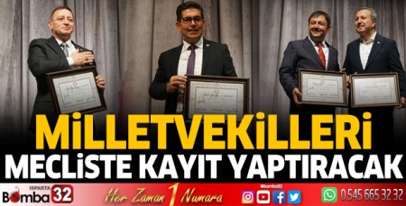 Milletvekilleri mecliste kayıt yaptıracak