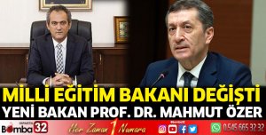 Milli Eğitim Bakanı değişti