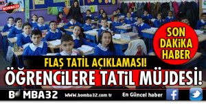 MİLLİ EĞİTİM BAKANI İSMET YILMAZ'DAN FLAŞ TATİL AÇIKLAMASI