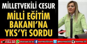 MİLLİ EĞİTİM BAKANINA YKS'Yİ SORDU