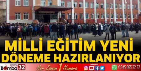 Milli Eğitim yeni döneme hazırlanıyor