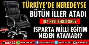 MİLLİ EĞİTİMDE MÜDÜR ATAMALARI NEDEN YAPILAMADI