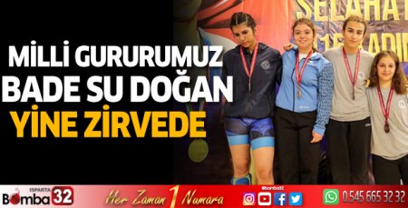 Milli Gururumuz Bade Su Doğan yine zirvede 