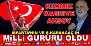 MİLLİ GURURUMUZ BAYRAĞIMIZI DALGALANDIRDI