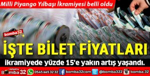 MİLLİ PİYANGO YILBAŞI BÜYÜK İKRAMİYESİ BELLİ OLDU