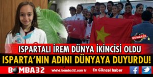 MİLLİ SPORCUMUZ İREM NUR ÖZTÜRK DÜNYA İKİNCİSİ OLDU