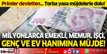 Milyonlarca emekli, memur, işçi, genç ve ev hanımına müjde