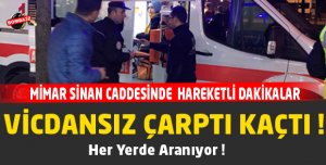 Mimar Sinan Caddesinde Hareketli dakikalar 