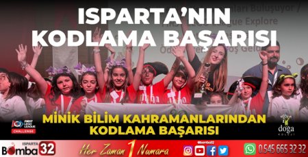 Minik Bilim Kahramanlarından Kodlama Zaferi